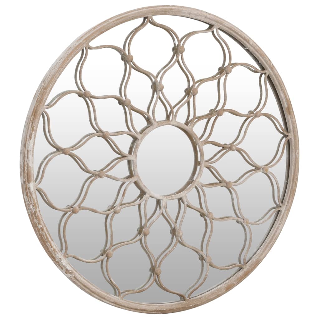 Mirror Iron Round For Indoor Use